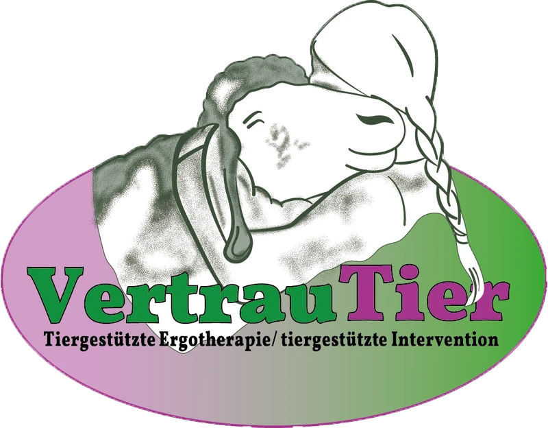 Logo von VertrauTier, von Nina Schönrock